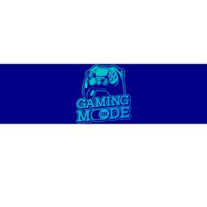 Gaming Mode On Gaming Gamer Nerd Geek Video Games Great Gift Bumper Sticker