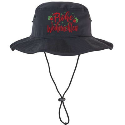 German Matching Ornaments Merry Christmas Frohe Weihnachten Merry Christmas Legacy Cool Fit Booney Bucket Hat