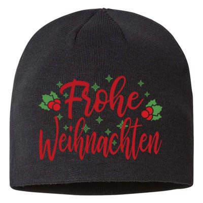 German Matching Ornaments Merry Christmas Frohe Weihnachten Merry Christmas Sustainable Beanie