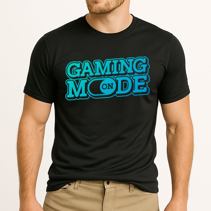 Gaming Mode On Nerd Video Games Geek Video Games Great Gift Performance Shirt