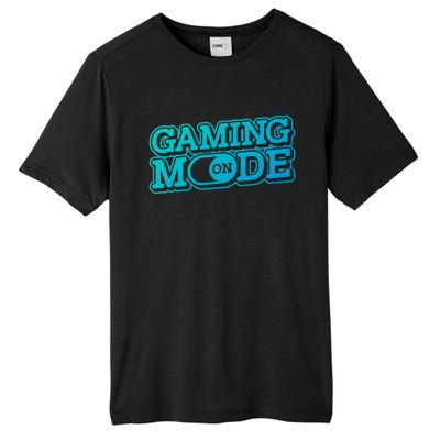 Gaming Mode On Nerd Video Games Geek Video Games Great Gift Tall Fusion ChromaSoft Performance T-Shirt