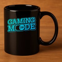 Gaming Mode On Nerd Video Games Geek Video Games Great Gift 11oz C Handle Ceramic Mug
