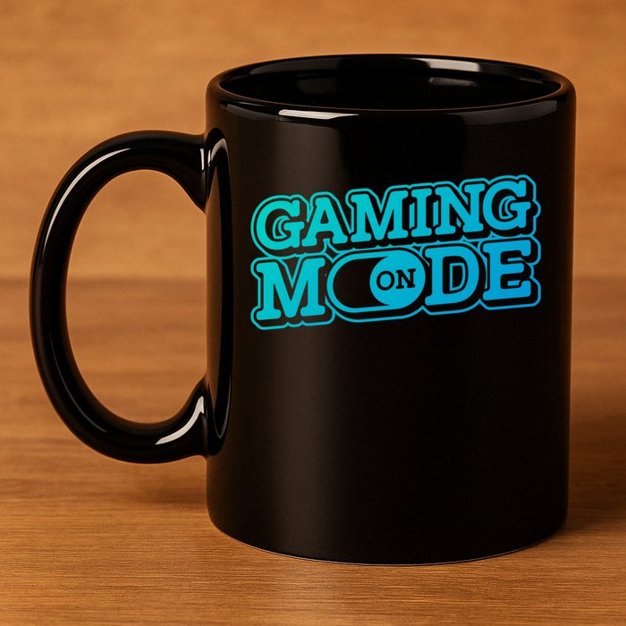 Gaming Mode On Nerd Video Games Geek Video Games Great Gift 11oz C Handle Ceramic Mug
