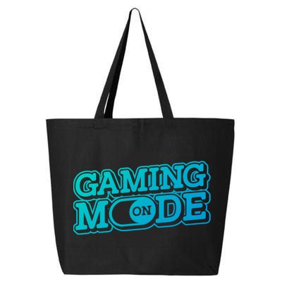 Gaming Mode On Nerd Video Games Geek Video Games Great Gift 25L Jumbo Tote