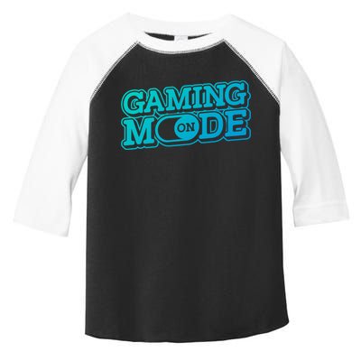 Gaming Mode On Nerd Video Games Geek Video Games Great Gift Toddler Fine Jersey T-Shirt