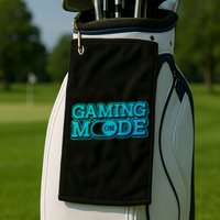 Gaming Mode On Nerd Video Games Geek Video Games Great Gift Golf Towel