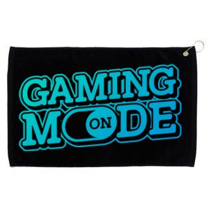 Gaming Mode On Nerd Video Games Geek Video Games Great Gift Grommeted Golf Towel