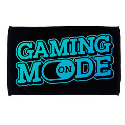 Gaming Mode On Nerd Video Games Geek Video Games Great Gift Microfiber Hand Towel