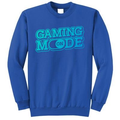 Gaming Mode On Nerd Video Games Geek Video Games Great Gift Sweatshirt