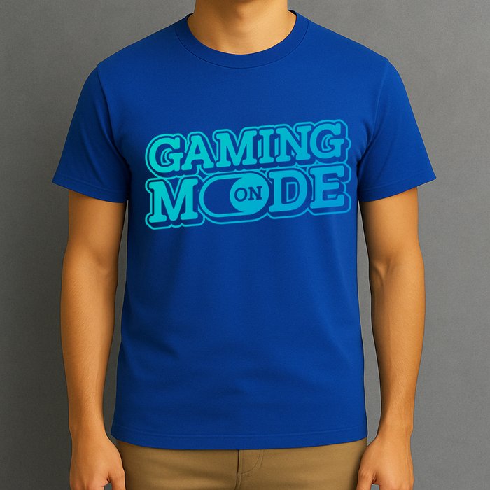 Gaming Mode On Nerd Video Games Geek Video Games Great Gift T-Shirt