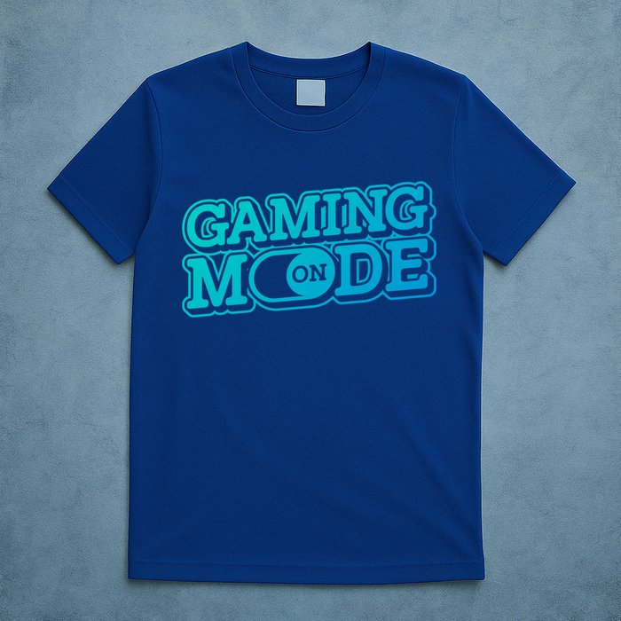 Gaming Mode On Nerd Video Games Geek Video Games Great Gift T-Shirt