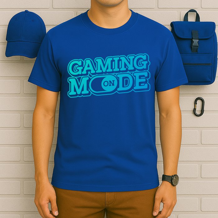 Gaming Mode On Nerd Video Games Geek Video Games Great Gift T-Shirt