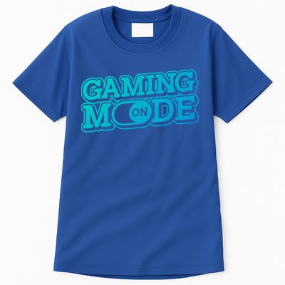 Gaming Mode On Nerd Video Games Geek Video Games Great Gift Tall T-Shirt