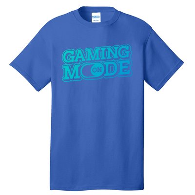 Gaming Mode On Nerd Video Games Geek Video Games Great Gift Tall T-Shirt