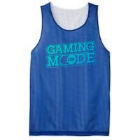 Gaming Mode On Nerd Video Games Geek Video Games Great Gift Mesh Reversible Basketball Jersey Tank