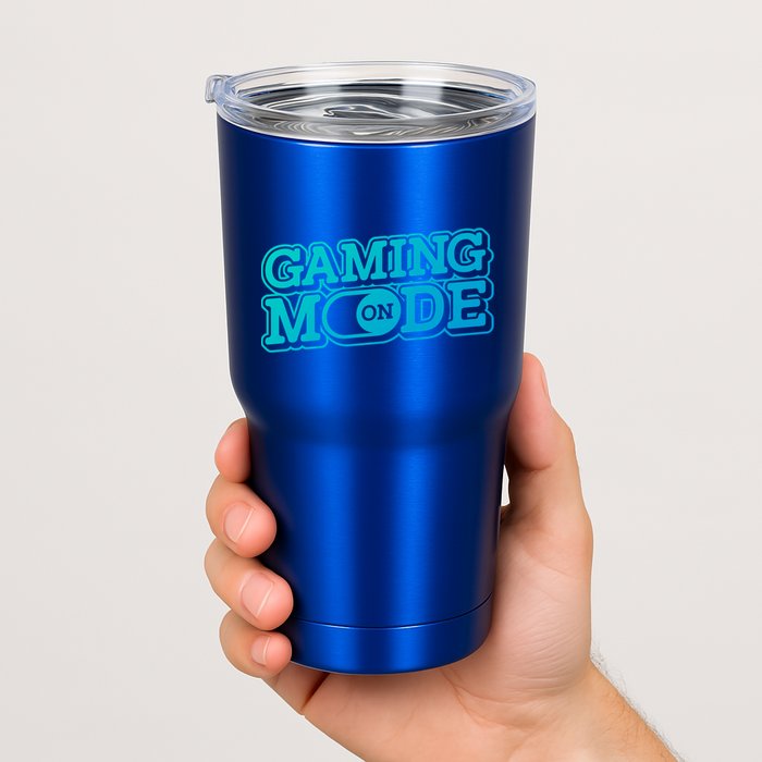 Gaming Mode On Nerd Video Games Geek Video Games Great Gift Tumbler