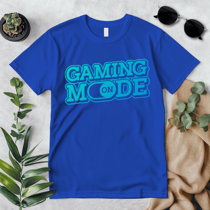Gaming Mode On Nerd Video Games Geek Video Games Great Gift Premium T-Shirt