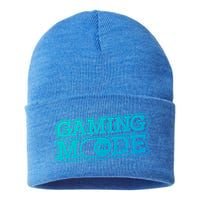 Gaming Mode On Nerd Video Games Geek Video Games Great Gift Sustainable Knit Beanie