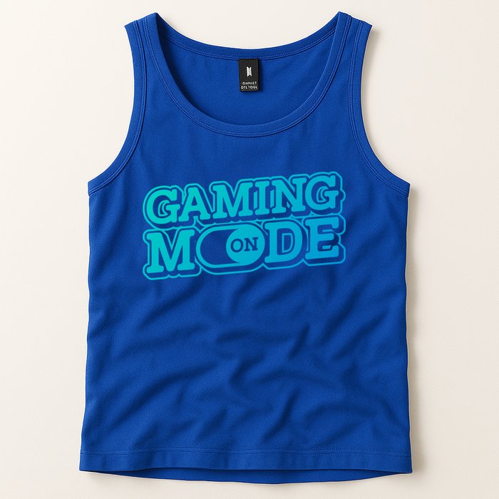 Gaming Mode On Nerd Video Games Geek Video Games Great Gift Tank Top