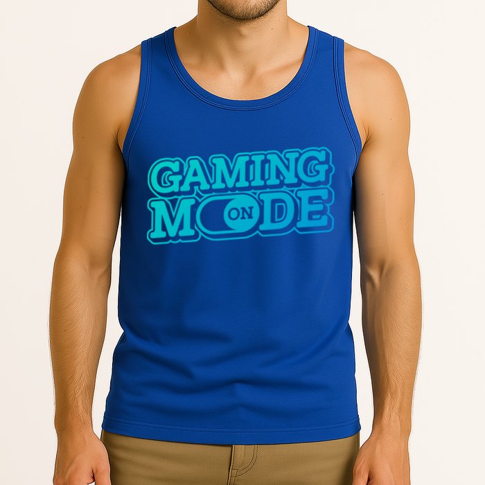 Gaming Mode On Nerd Video Games Geek Video Games Great Gift Tank Top