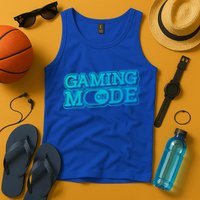 Gaming Mode On Nerd Video Games Geek Video Games Great Gift Tank Top