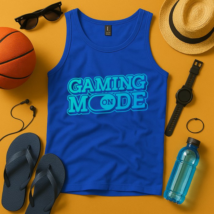 Gaming Mode On Nerd Video Games Geek Video Games Great Gift Tank Top