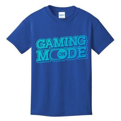 Gaming Mode On Nerd Video Games Geek Video Games Great Gift Kids T-Shirt