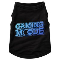 Gaming Mode On Nerd Video Games Geek Video Games Great Gift Doggie Tank