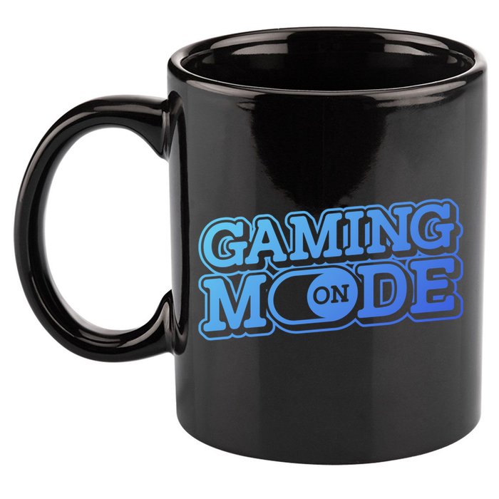 Gaming Mode On Nerd Video Games Geek Video Games Great Gift 11oz C Handle Ceramic Mug
