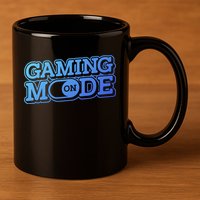 Gaming Mode On Nerd Video Games Geek Video Games Great Gift 11oz C Handle Ceramic Mug
