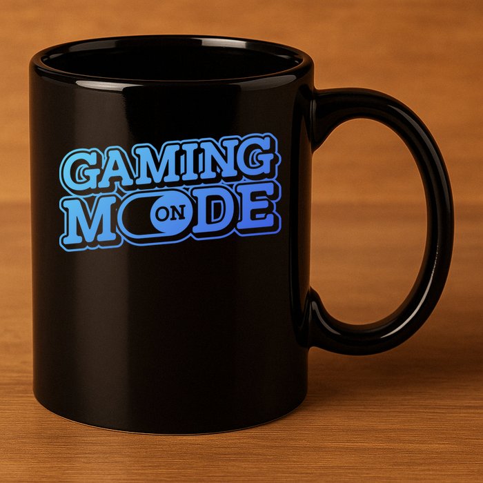 Gaming Mode On Nerd Video Games Geek Video Games Great Gift 11oz C Handle Ceramic Mug