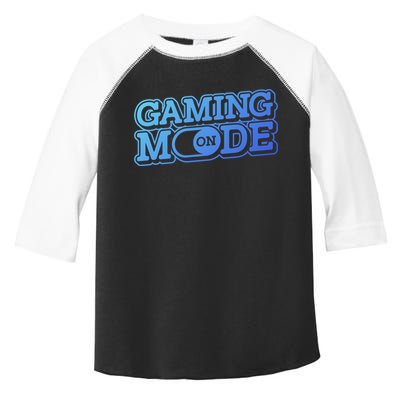 Gaming Mode On Nerd Video Games Geek Video Games Great Gift Toddler Fine Jersey T-Shirt