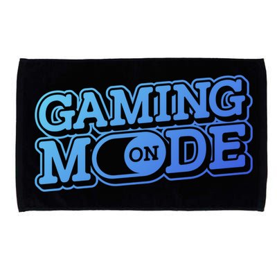 Gaming Mode On Nerd Video Games Geek Video Games Great Gift Microfiber Hand Towel