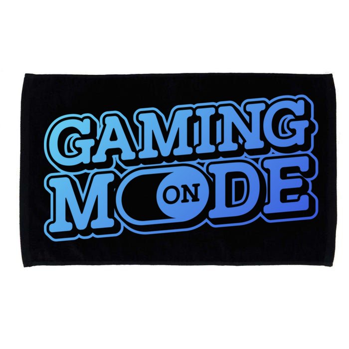 Gaming Mode On Nerd Video Games Geek Video Games Great Gift Microfiber Hand Towel
