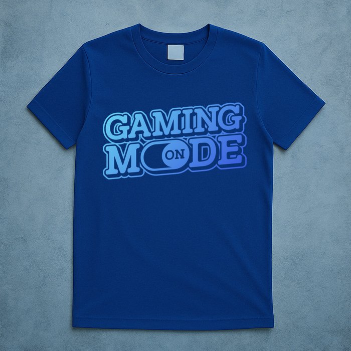 Gaming Mode On Nerd Video Games Geek Video Games Great Gift T-Shirt