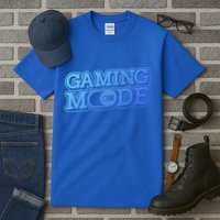 Gaming Mode On Nerd Video Games Geek Video Games Great Gift Tall T-Shirt