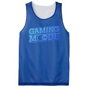 Gaming Mode On Nerd Video Games Geek Video Games Great Gift Mesh Reversible Basketball Jersey Tank