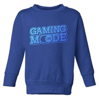 Gaming Mode On Nerd Video Games Geek Video Games Great Gift Toddler Sweatshirt