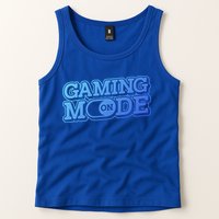 Gaming Mode On Nerd Video Games Geek Video Games Great Gift Tank Top