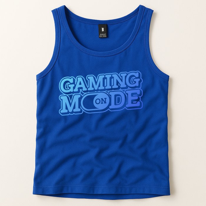 Gaming Mode On Nerd Video Games Geek Video Games Great Gift Tank Top