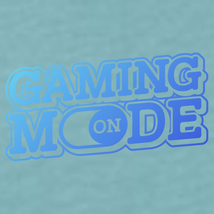 Gaming Mode On Nerd Video Games Geek Video Games Great Gift Sueded Cloud Jersey T-Shirt