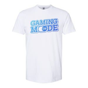 Gaming Mode On Nerd Video Games Geek Video Games Great Gift Softstyle CVC T-Shirt