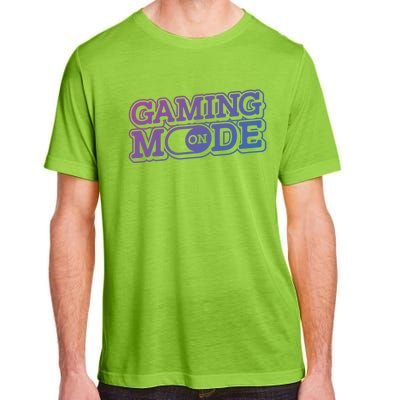 Gaming Mode On Nerd Video Games Geek Video Games Great Gift Adult ChromaSoft Performance T-Shirt