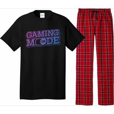 Gaming Mode On Nerd Video Games Geek Video Games Great Gift Pajama Set