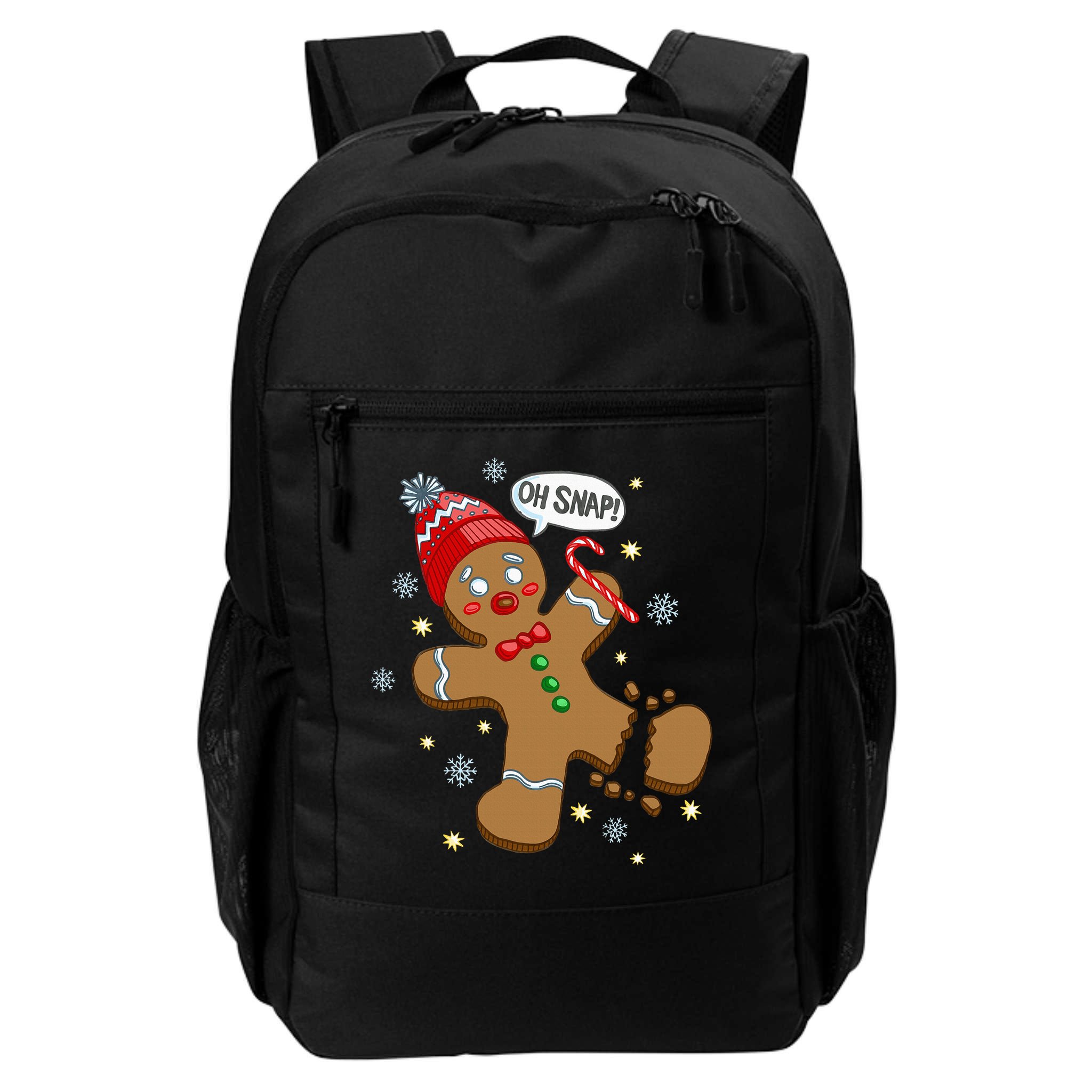 Gingerbread Man Oh Snap Christmas Backpack
