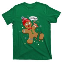 Gingerbread Man Oh Snap Christmas T-Shirt