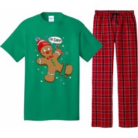 Gingerbread Man Oh Snap Christmas Pajama Set