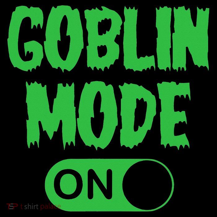 GOBLIN MODE ON funny quotes saying Flatbill Hat