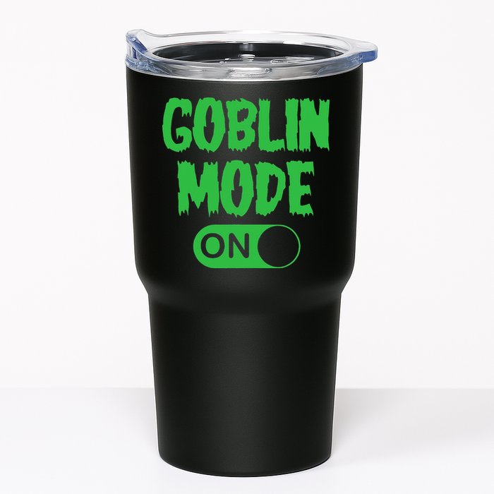 GOBLIN MODE ON funny quotes saying Tumbler