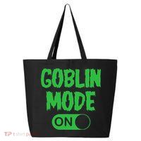 GOBLIN MODE ON funny quotes saying 25L Jumbo Tote